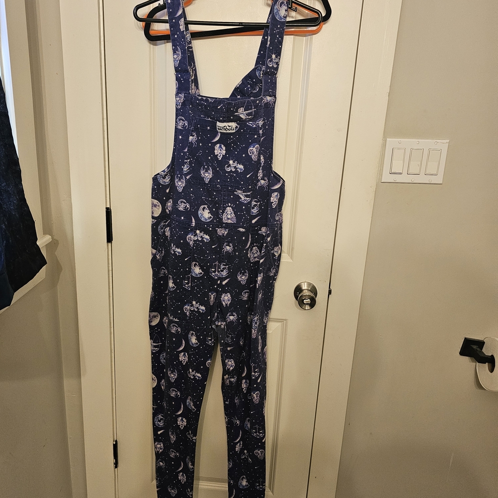 Navy Blue Celestial Women's Jumpsuit